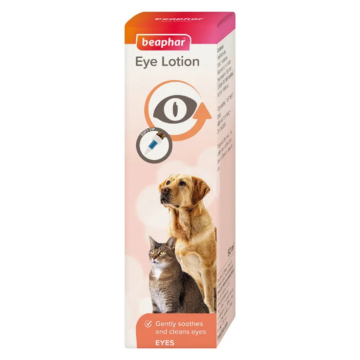 Beaphar | Dog & Cat Eye Lotion | Clean & Soothe | Drops with MSM - 50ml