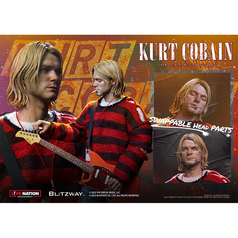 Blitzway Figura Articulada Kurt Cobain Escala 1:6 Kurt Cobain