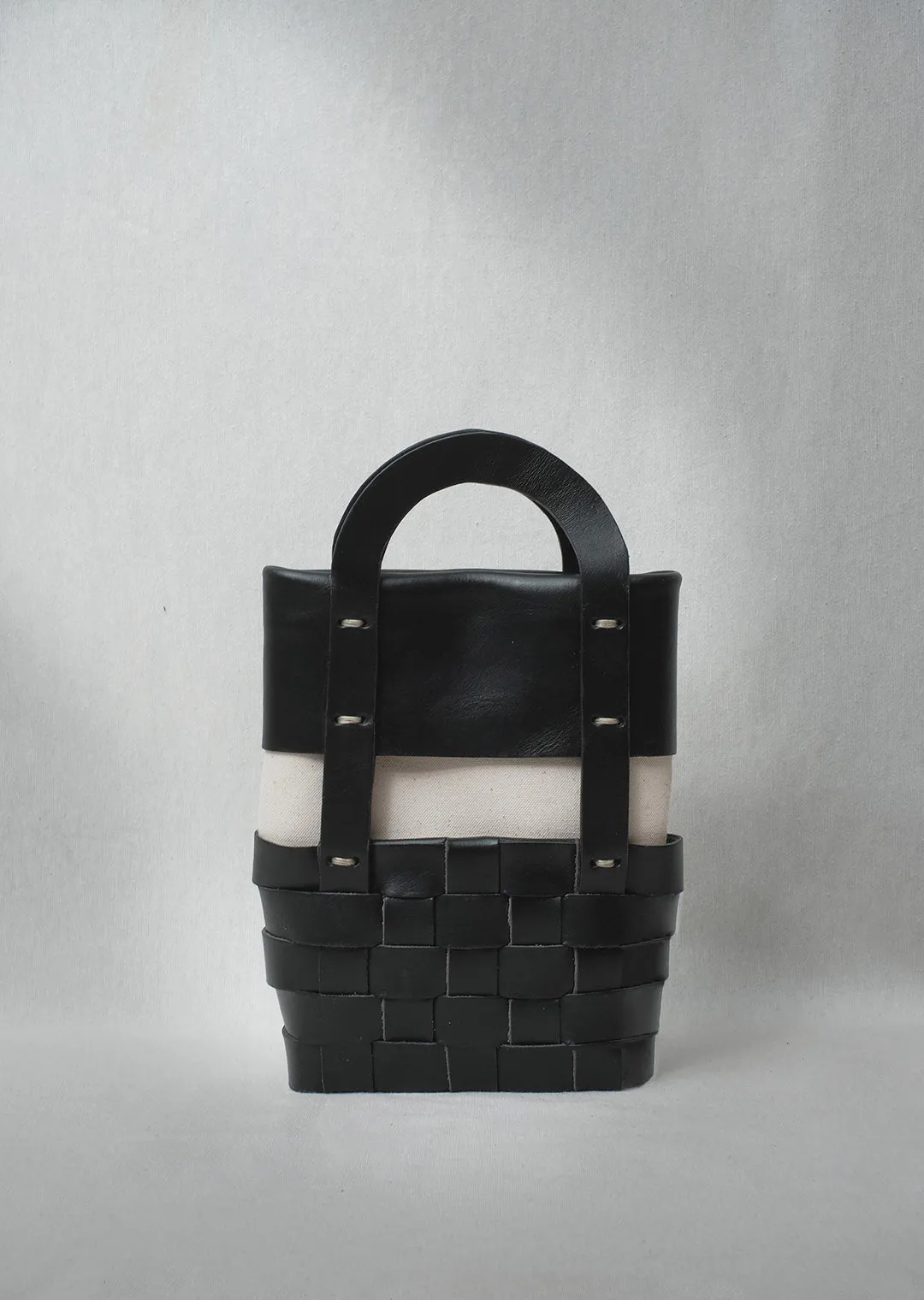 Bolso Mimbre S negro