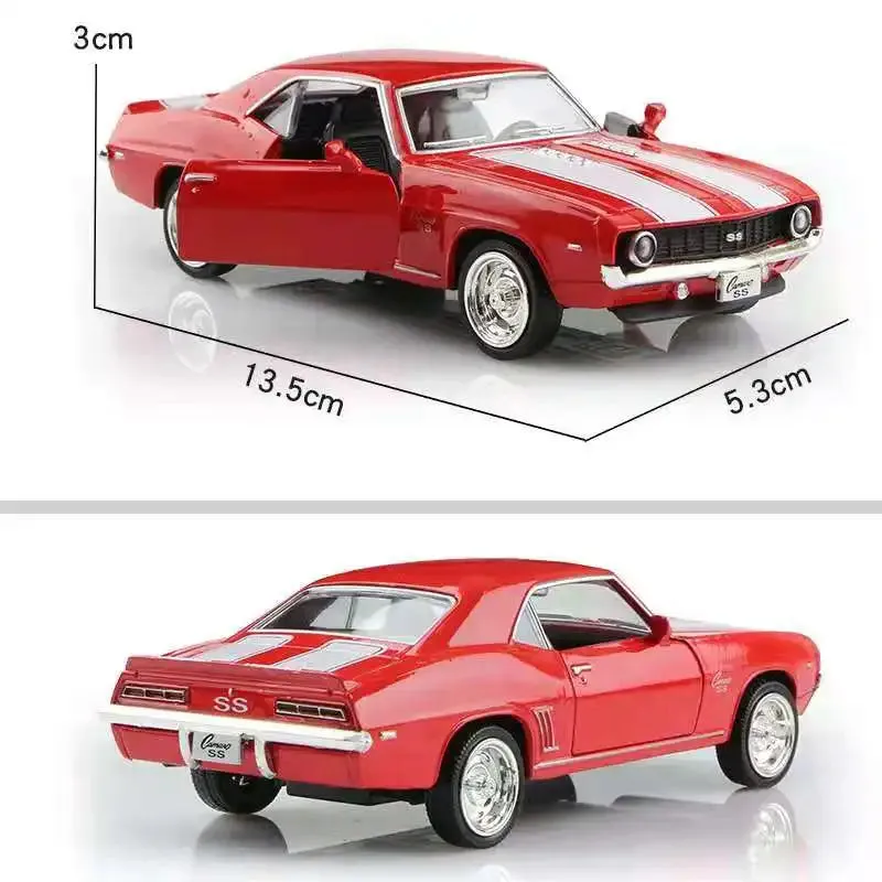 Camaro SS 1969 Supercar RMZ ciudad 1:36.