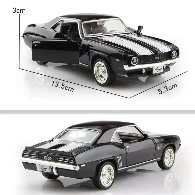 Camaro SS 1969 Supercar RMZ ciudad 1:36.