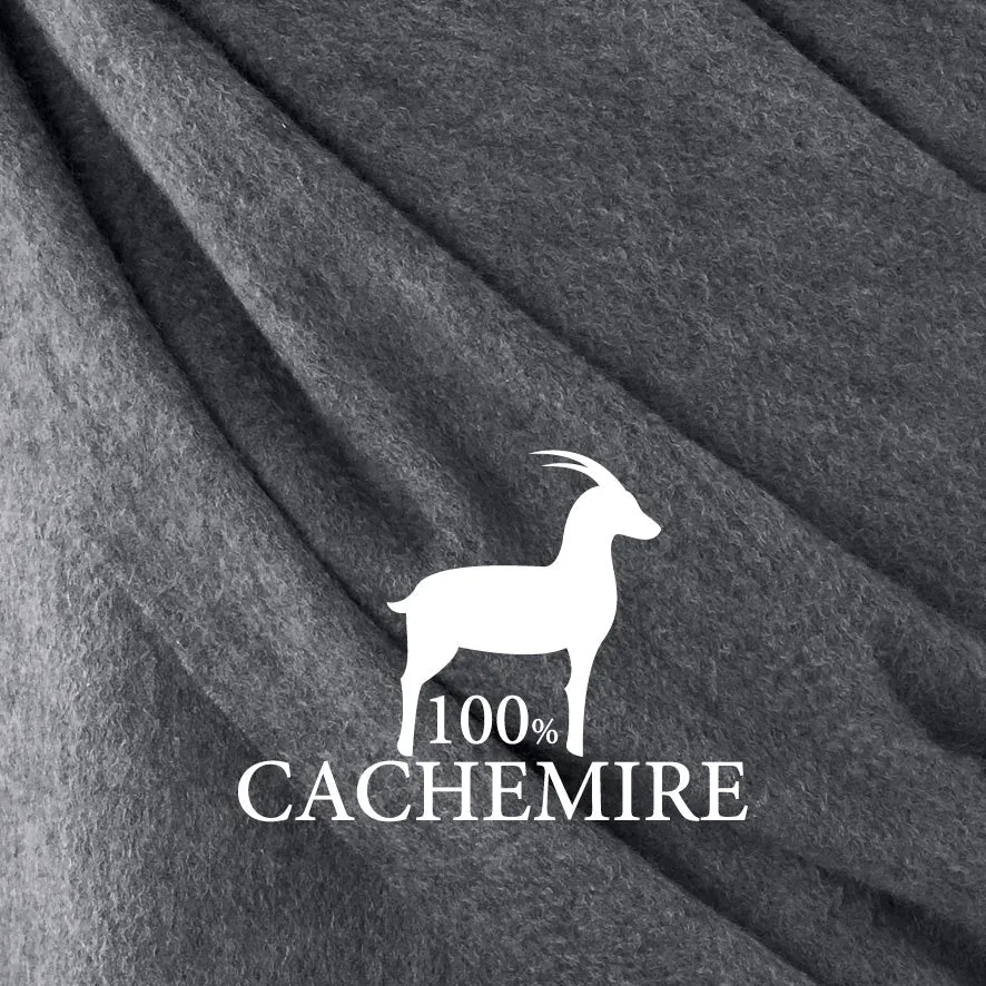 Écharpe cachemire - Gris