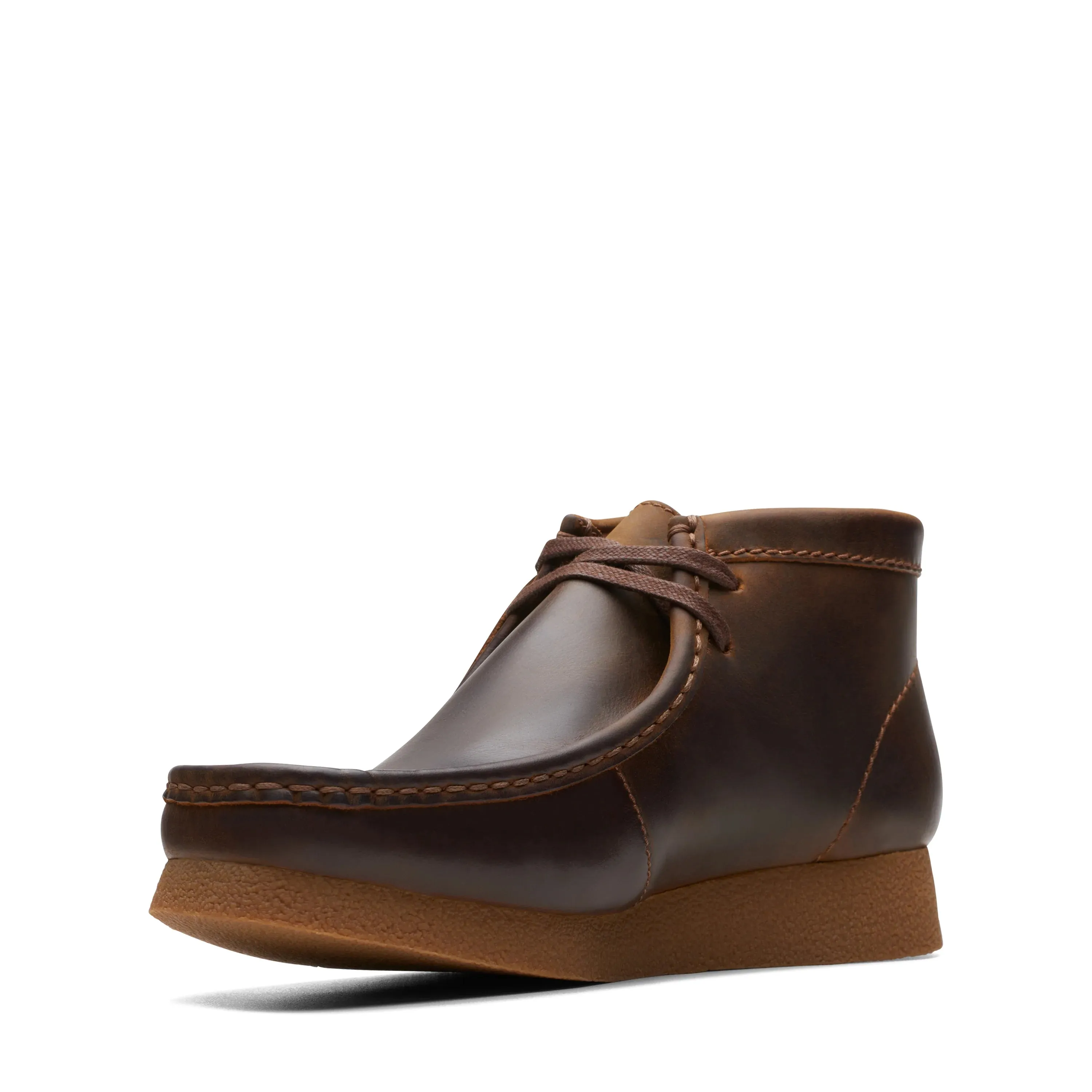 CLARKS | WALLABEE HOMBRE | WALLABEE EVO BOOT BEESWAX | MARRÓN