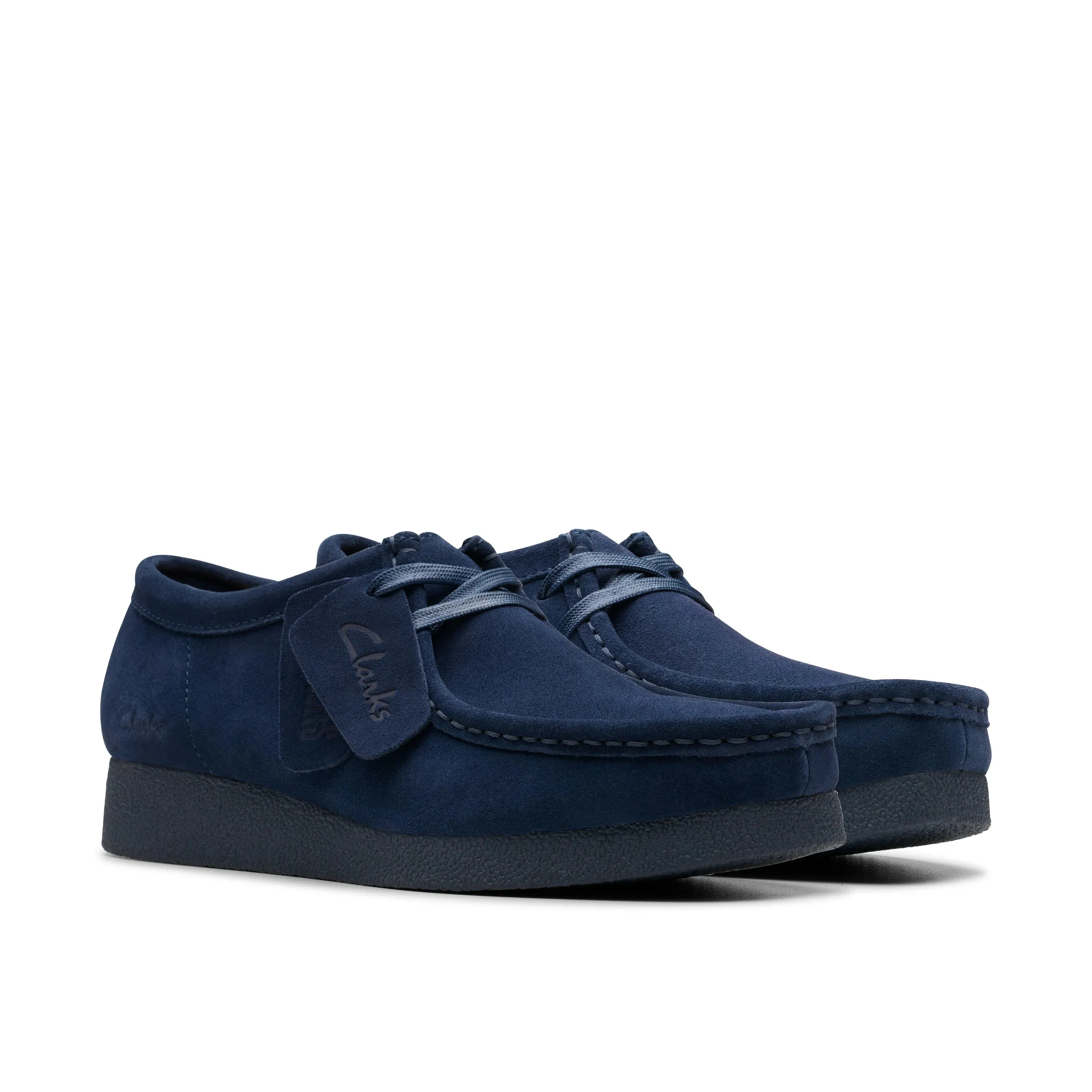 CLARKS | WALLABEE MUJER | WALLABEE EVO SH NAVY SUEDE | AZUL