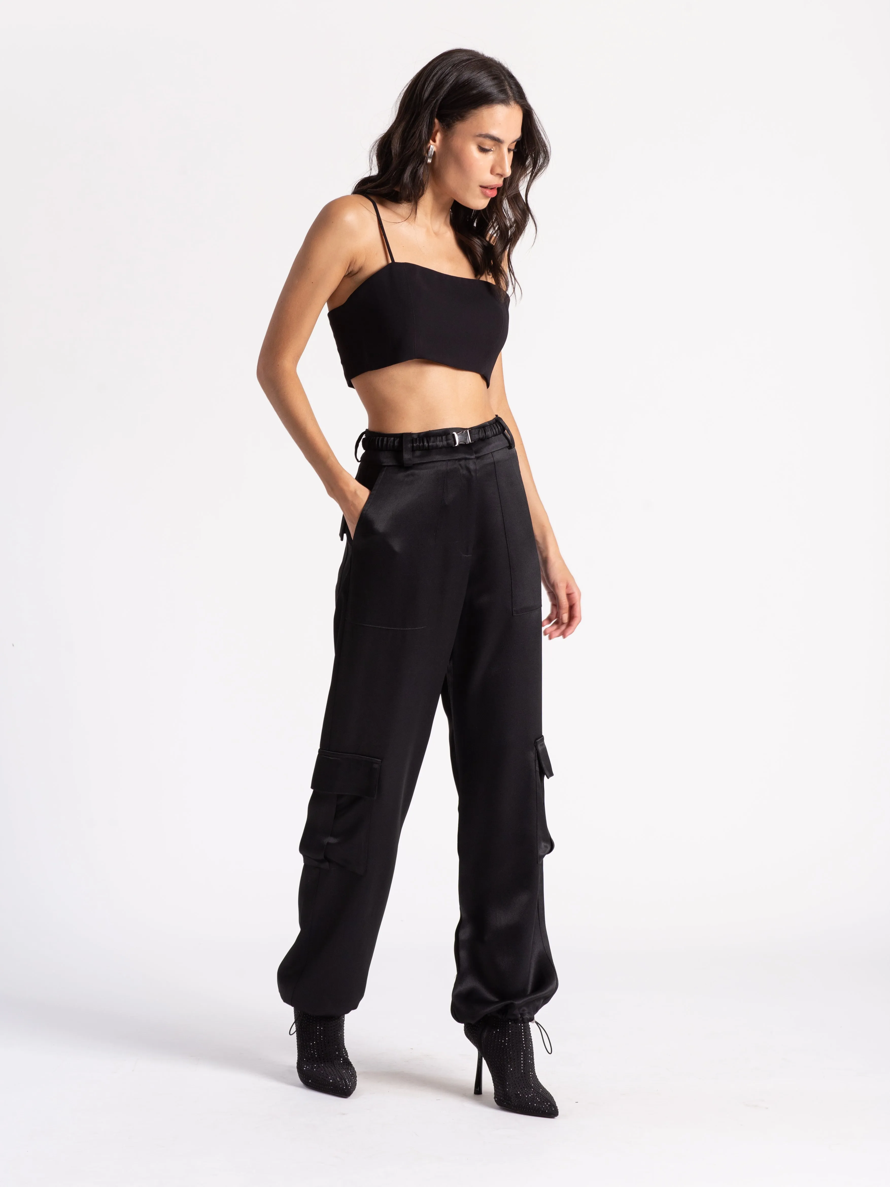 Cropped Lola - Preto