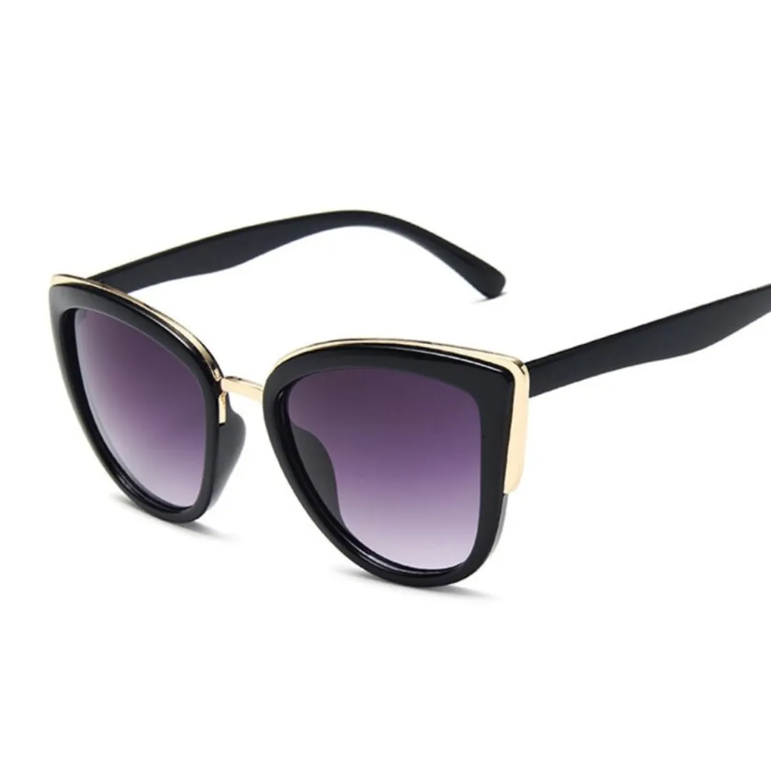 Óculos de Sol Feminino CatEye proteção UV400