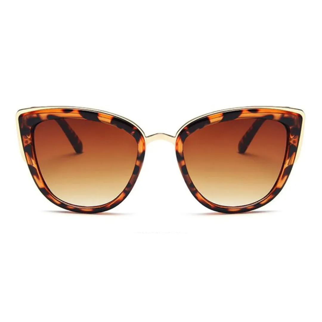 Óculos de Sol Feminino CatEye proteção UV400