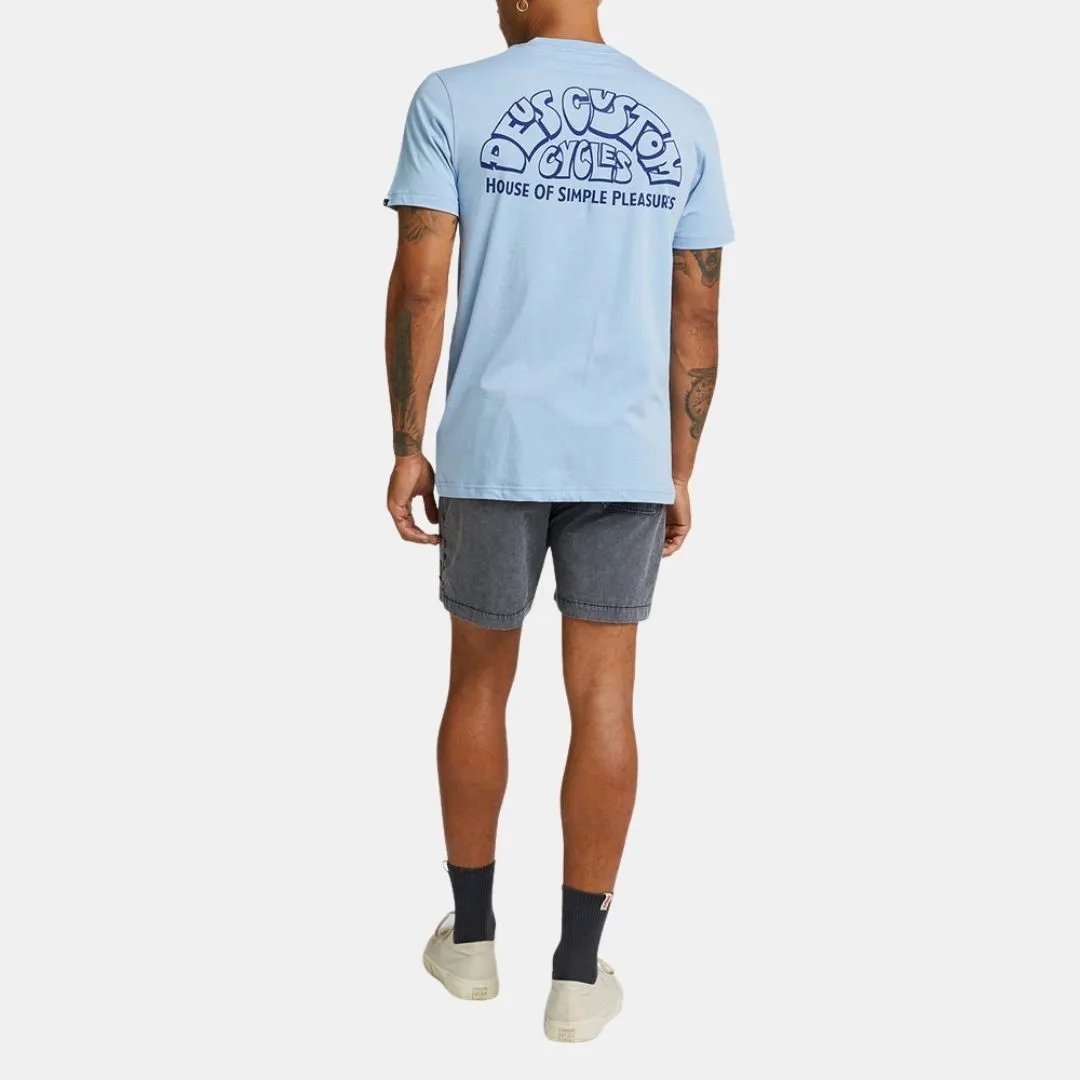 Deus Ex Machina Duke Tee T-Shirt Soft Chambray