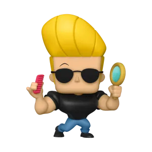 Funko Pop Animation: Johnny Bravo Cartoon Network - Johnny Con Peine y Espejo