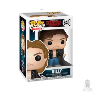 Funko Pop Billy 640 Stranger Things - Limited Edition