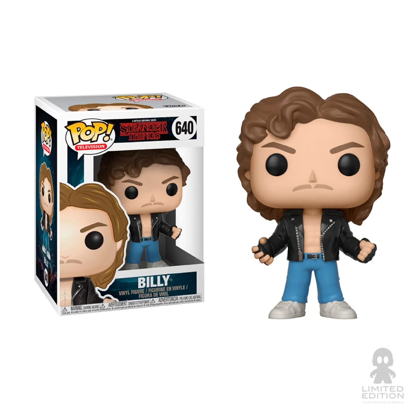 Funko Pop Billy 640 Stranger Things - Limited Edition