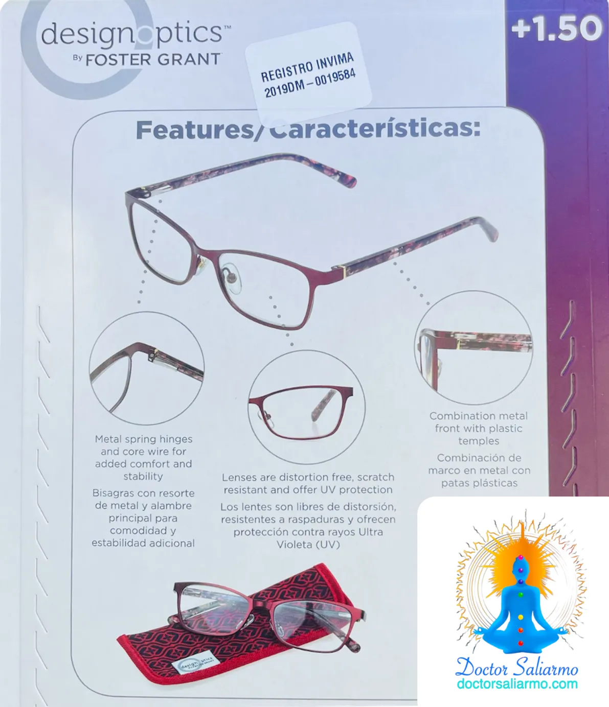 GAFAS DE LECTURA: Para dama o caballero