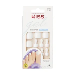 GEL FANTASY UÑAS POSTIZAS PARA PIE THIS IS CLASSIC - KISS