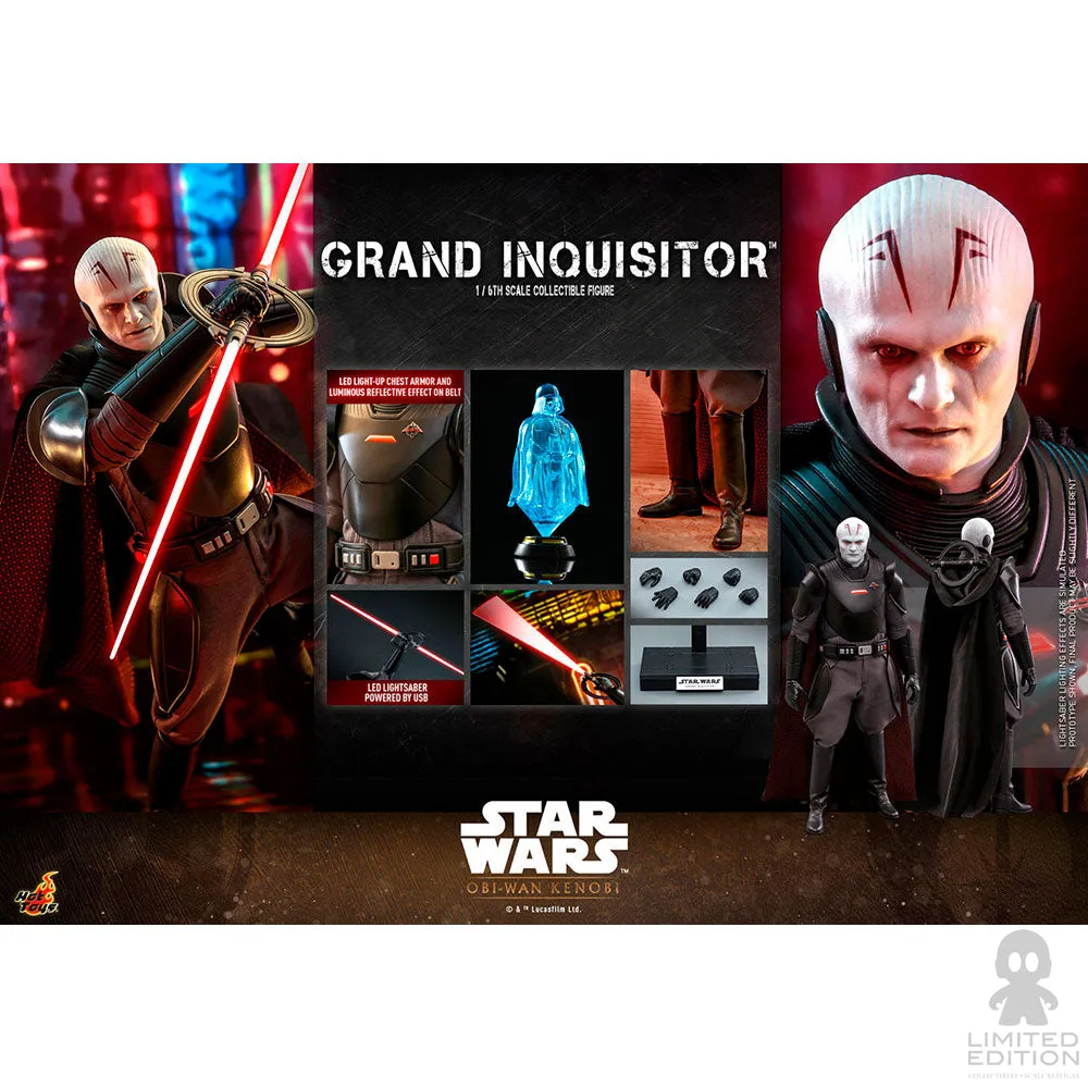 Hot Toys Figura Articulada Grand Inquisitor Escala 1:6 Obi-Wan Kenobi