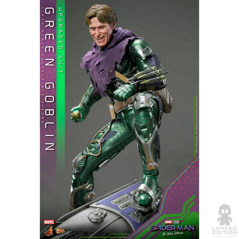 Hot Toys Figura Articulada Green Goblin Upgraded Suit Escala 1:6 Spider-Man: No Way Home