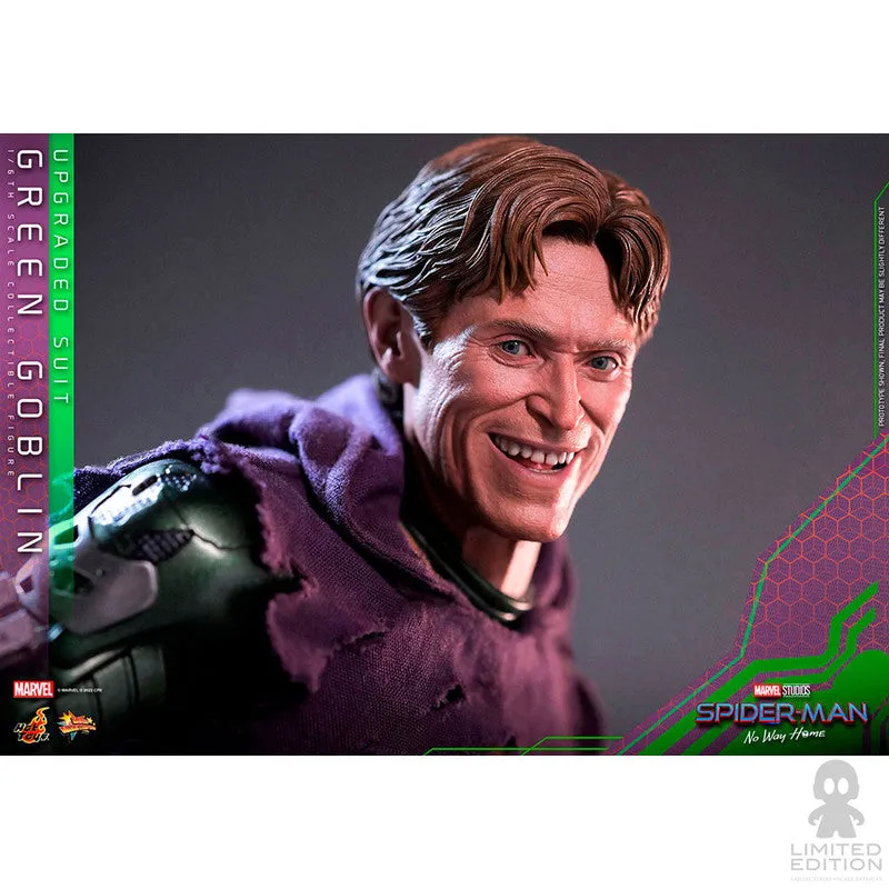 Hot Toys Figura Articulada Green Goblin Upgraded Suit Escala 1:6 Spider-Man: No Way Home