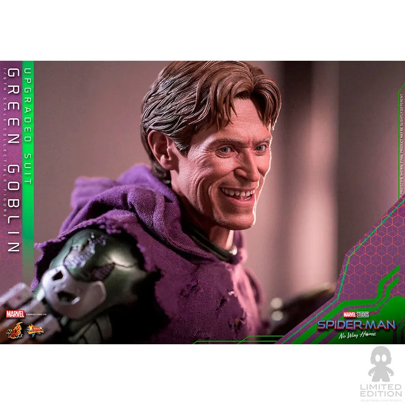 Hot Toys Figura Articulada Green Goblin Upgraded Suit Escala 1:6 Spider-Man: No Way Home