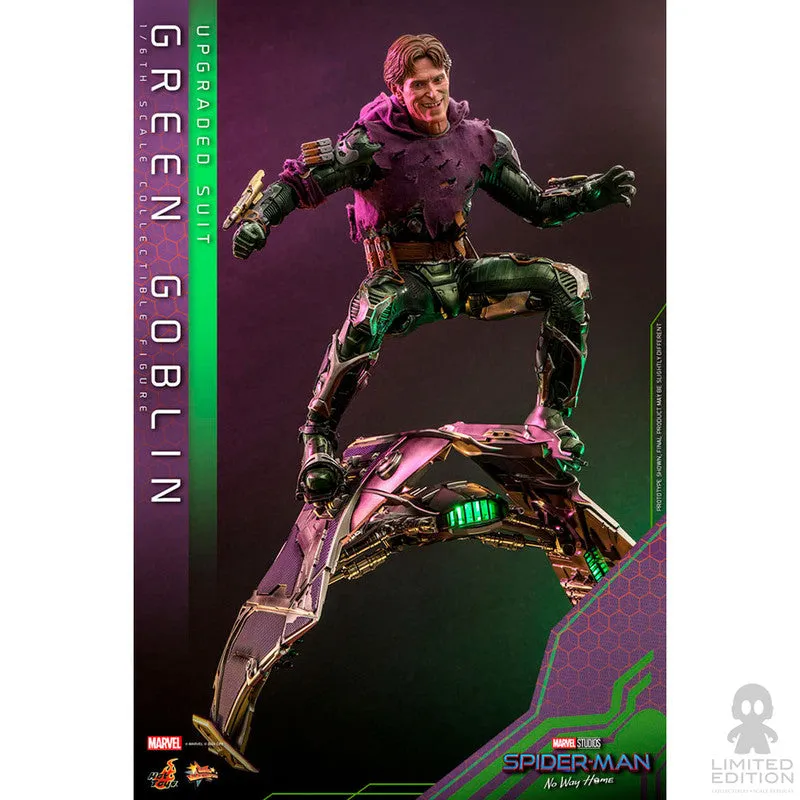 Hot Toys Figura Articulada Green Goblin Upgraded Suit Escala 1:6 Spider-Man: No Way Home