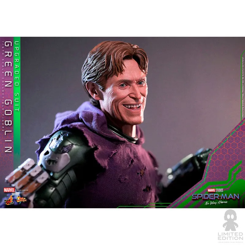 Hot Toys Figura Articulada Green Goblin Upgraded Suit Escala 1:6 Spider-Man: No Way Home