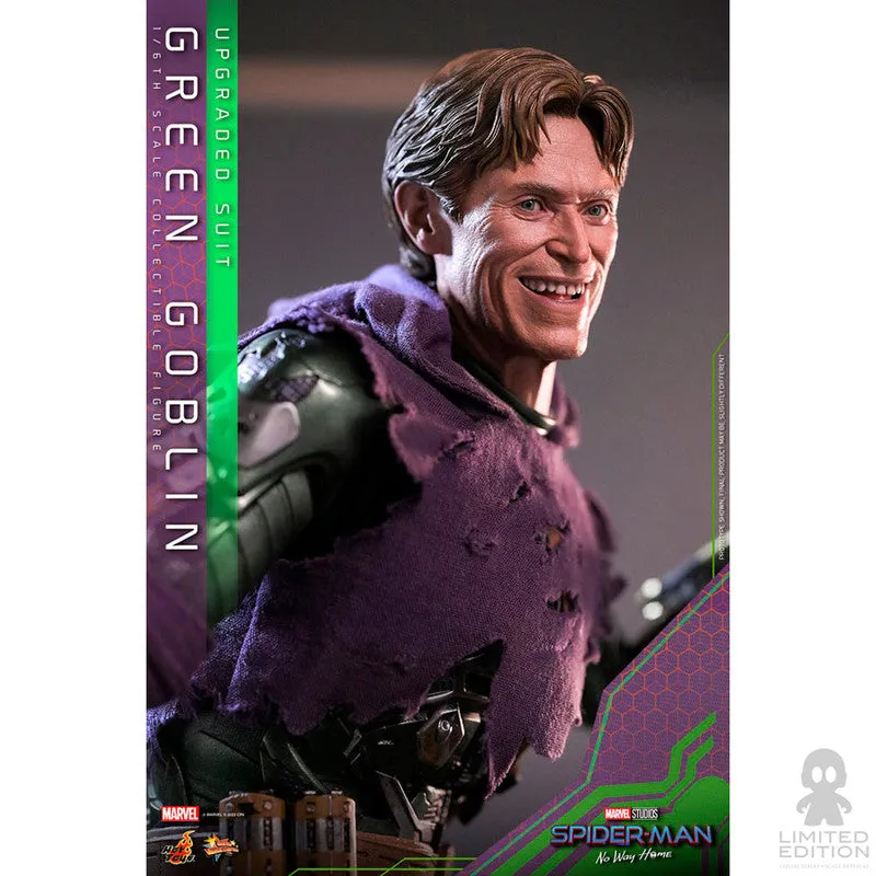 Hot Toys Figura Articulada Green Goblin Upgraded Suit Escala 1:6 Spider-Man: No Way Home