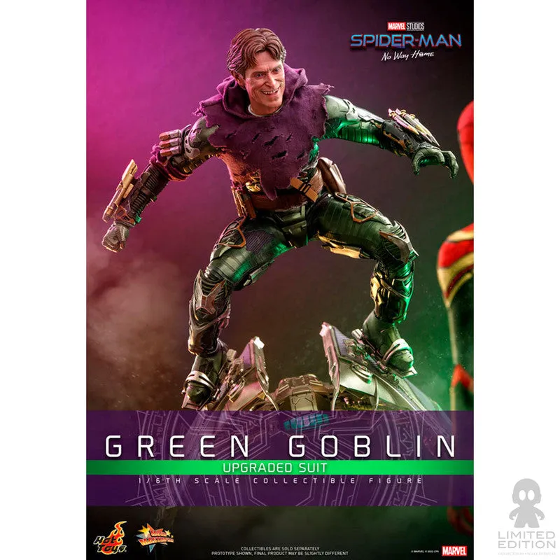 Hot Toys Figura Articulada Green Goblin Upgraded Suit Escala 1:6 Spider-Man: No Way Home