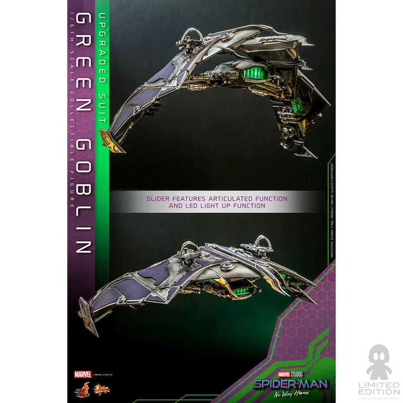 Hot Toys Figura Articulada Green Goblin Upgraded Suit Escala 1:6 Spider-Man: No Way Home