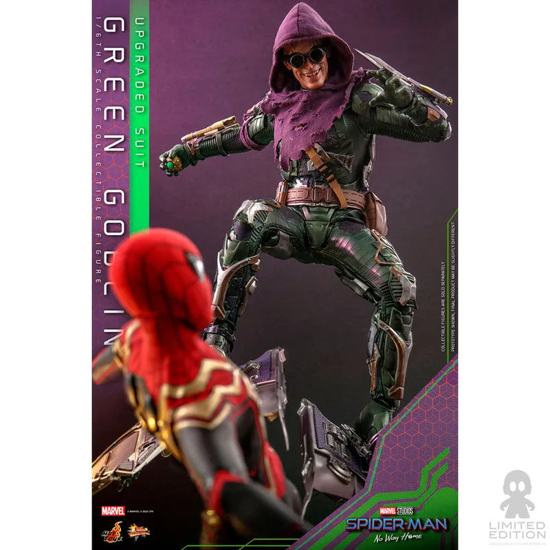 Hot Toys Figura Articulada Green Goblin Upgraded Suit Escala 1:6 Spider-Man: No Way Home