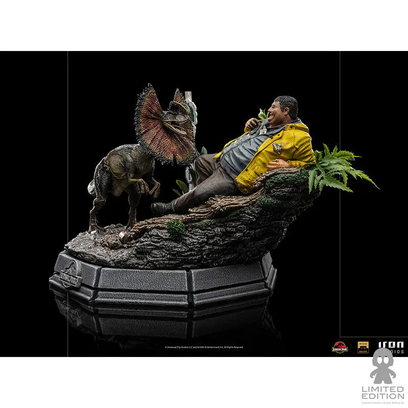 Iron Studios Estatua Dennis Nerdry Deluxe Escala 1:10 Jurassic Park