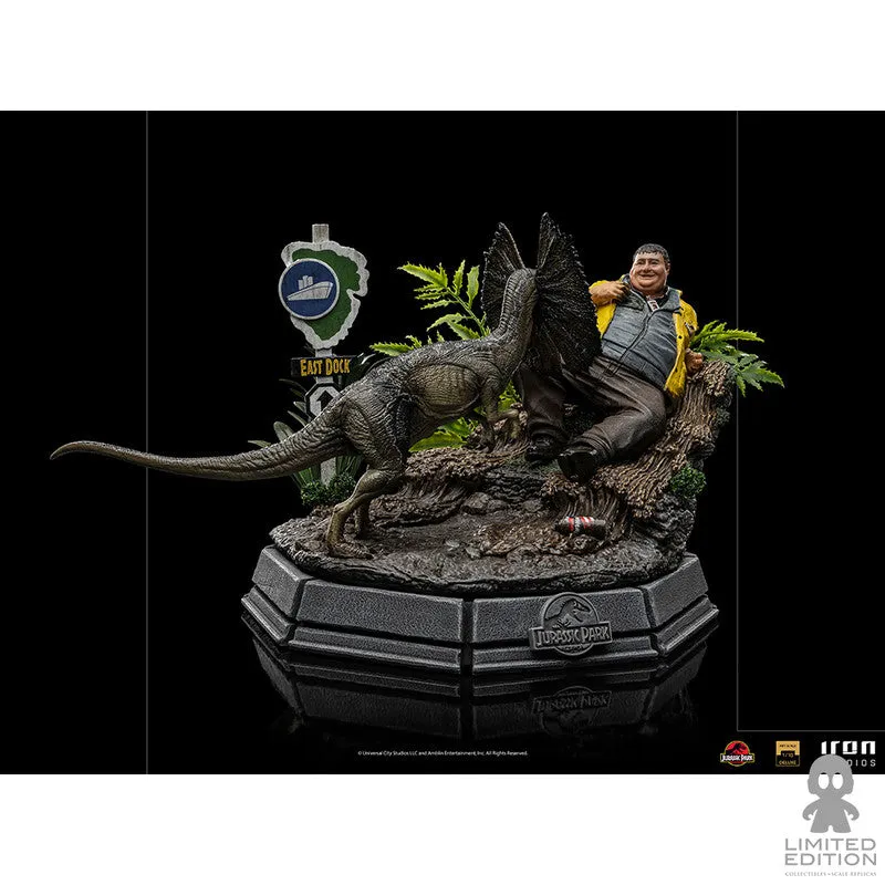 Iron Studios Estatua Dennis Nerdry Deluxe Escala 1:10 Jurassic Park