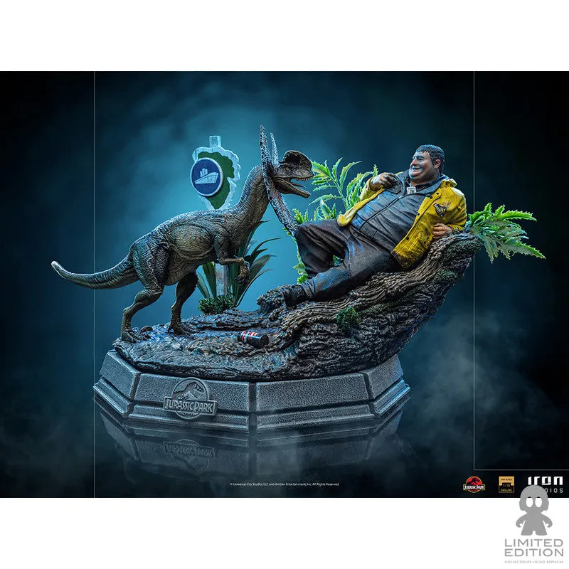 Iron Studios Estatua Dennis Nerdry Deluxe Escala 1:10 Jurassic Park