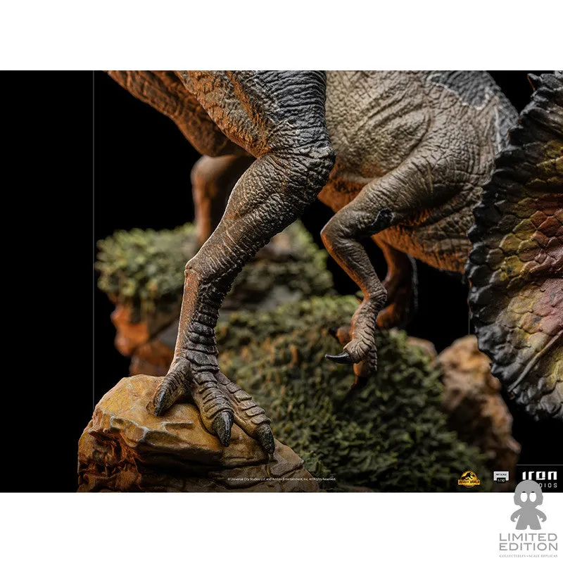 Iron Studios Estatuilla Dilophosaurus Escala 1:10 Jurassic World Dominion