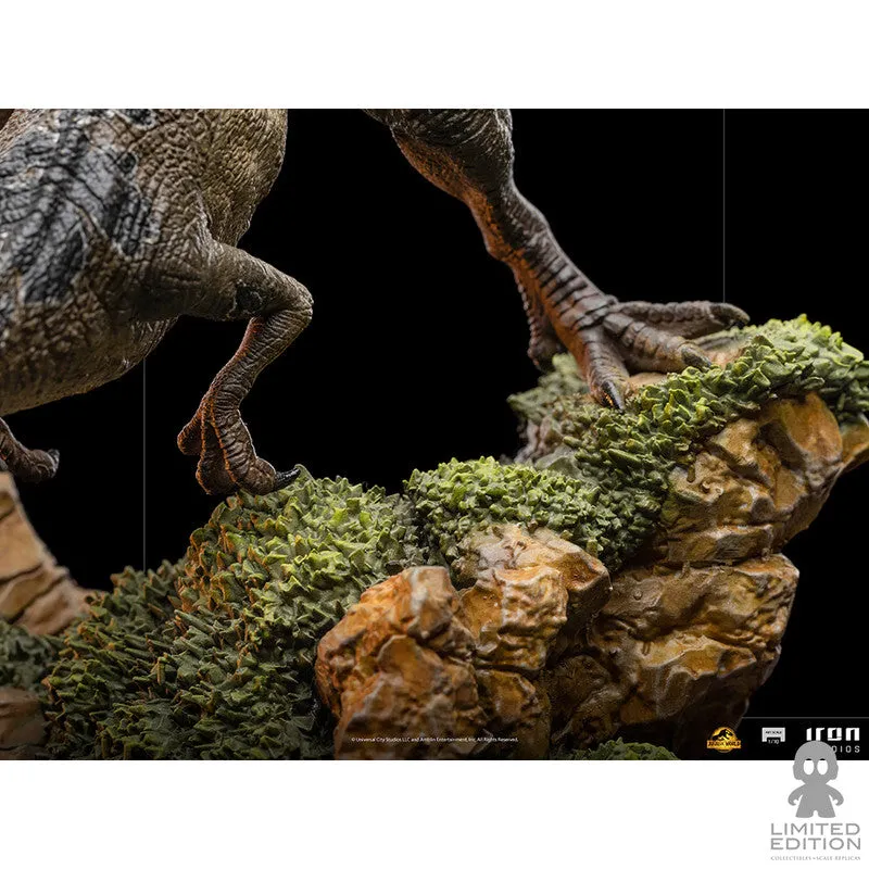 Iron Studios Estatuilla Dilophosaurus Escala 1:10 Jurassic World Dominion