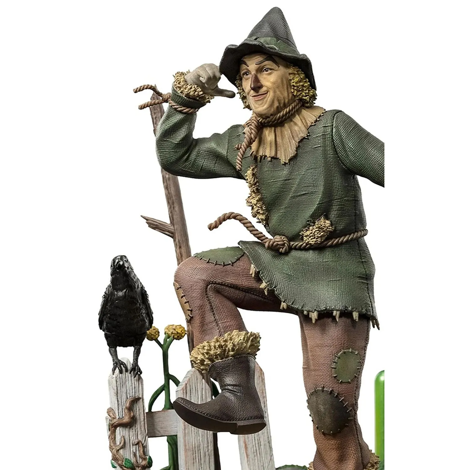 Iron Studios Estatuilla Scarecrow Deluxe Escala 1:10 El Mago De Oz