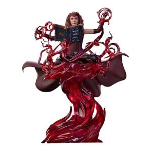 Iron Studios Estatuilla Scarlet Witch Deluxe Escala 1:10 Wandavision