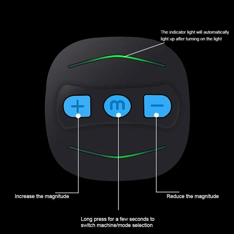 Masajeador eléctrico de pies EMS, Terapia de acupuntura de pies | BronFit©