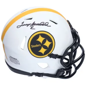 Memorabilia Mini Casco Autografiado Terry Bradshaw Lunar Speed Pittsburgh Steelers By National Football League - Limited Edition