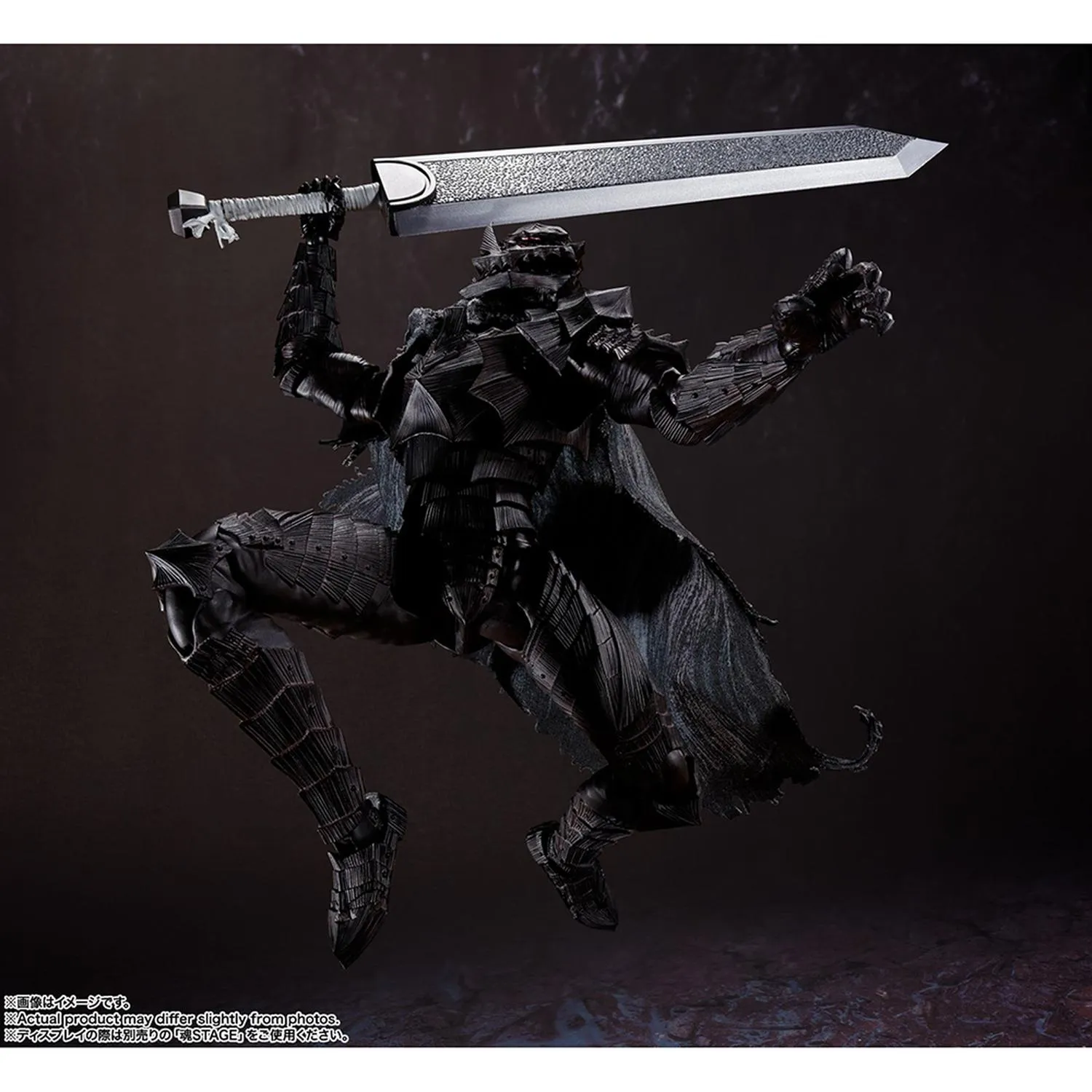 Newly Arrived - Heat Of Passion Version of Bandai Tamashii Nations S.H.Figuarts Guts Berserker Armor - Articulated Figure from Berserk