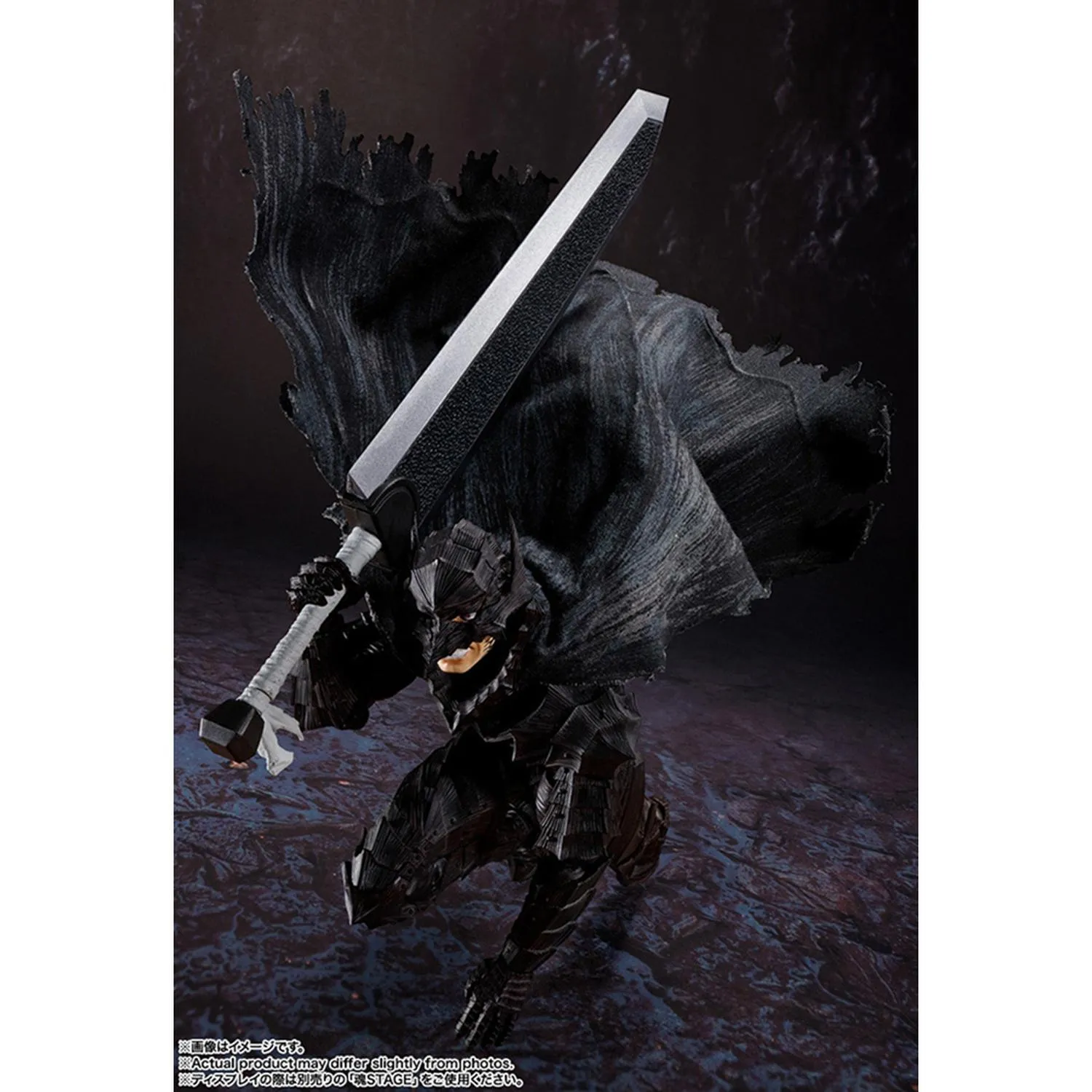 Newly Arrived - Heat Of Passion Version of Bandai Tamashii Nations S.H.Figuarts Guts Berserker Armor - Articulated Figure from Berserk