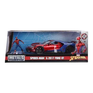 New Arrival Jada Toys Vehículo 2017 Ford Gt Escala 1:24 Spider-Man