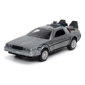 New Arrival Jada Toys Vehículo Delorean Time Machine 1 Escala 1:32 Volver Al Futuro