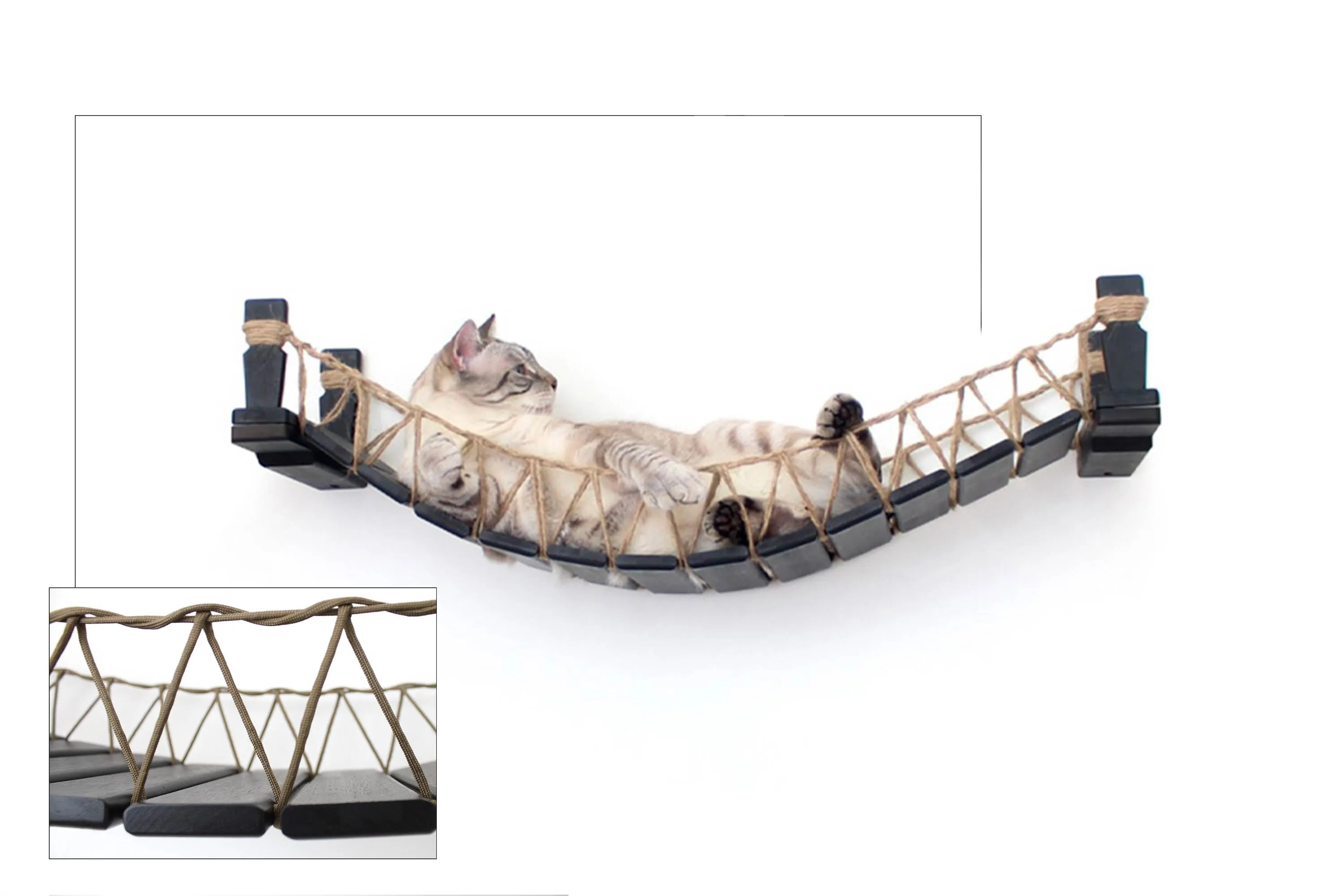 Our Wall-Mounted Cat Bridge