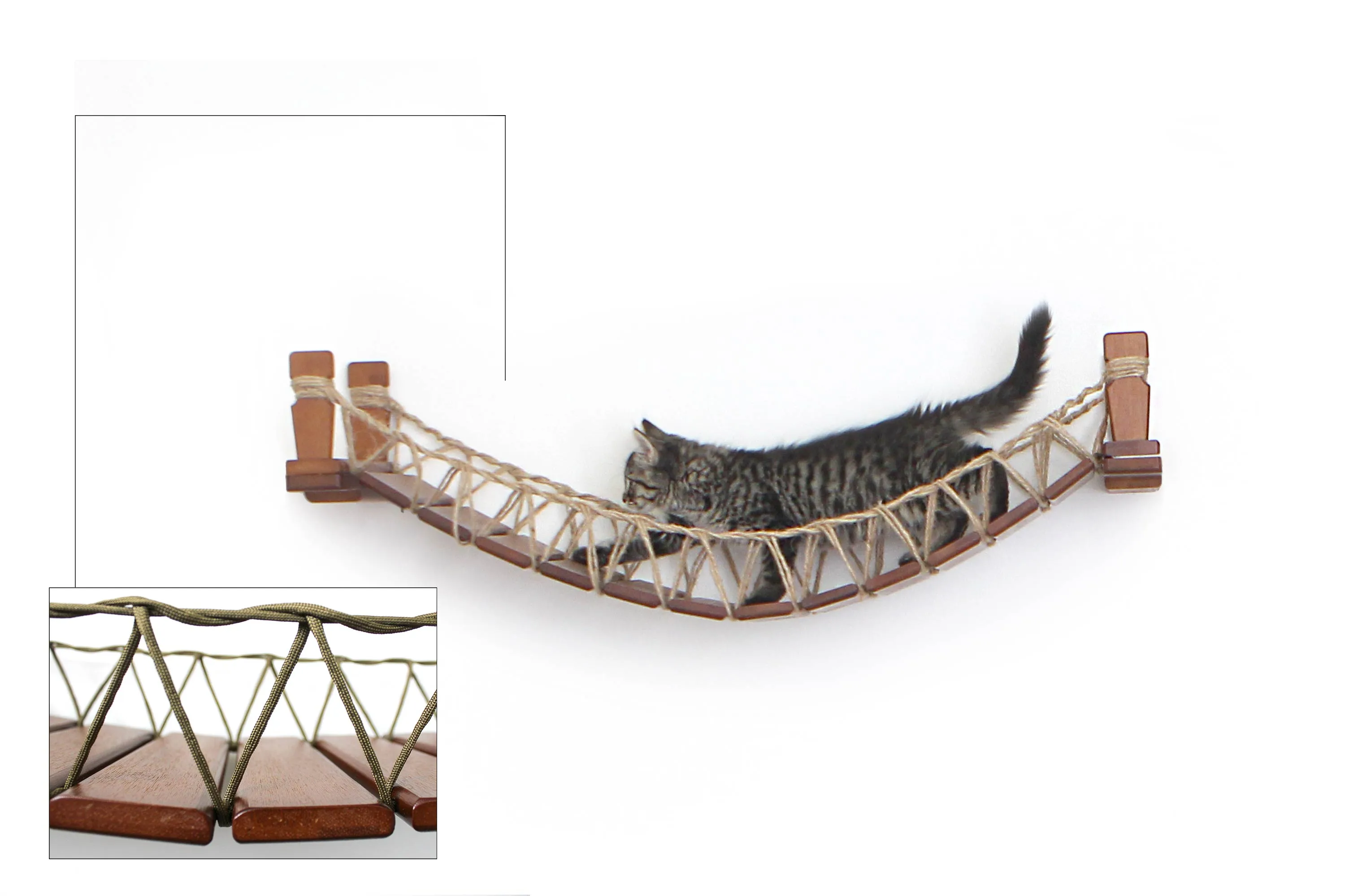 Our Wall-Mounted Cat Bridge