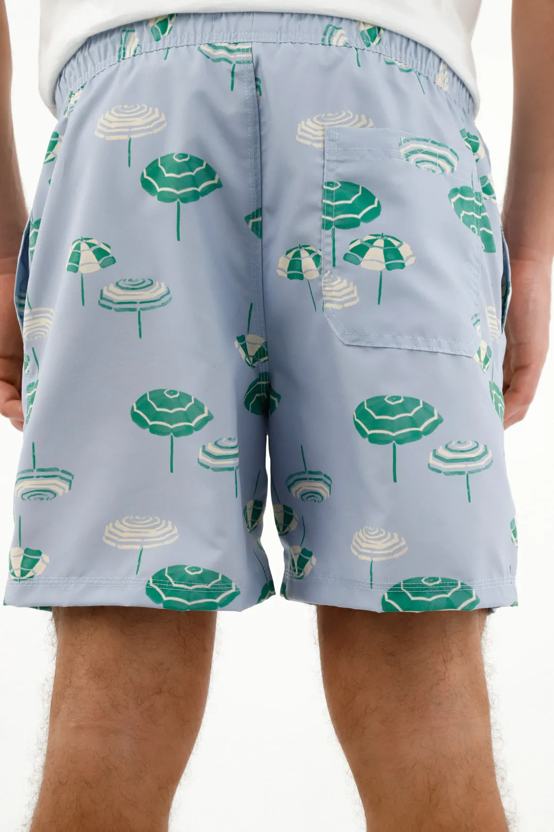 Pantaloneta estampada para hombre