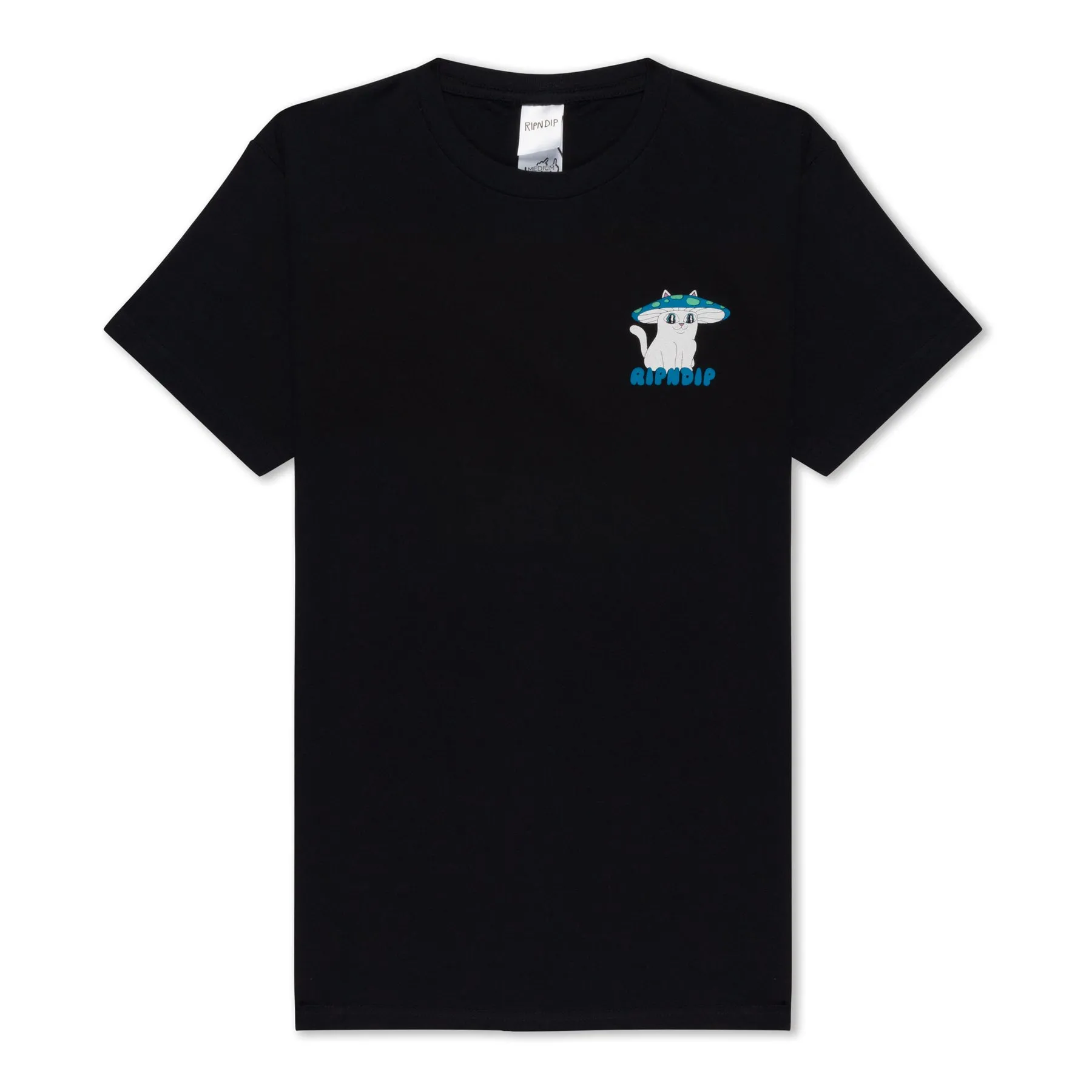 Shroom Cat Tee (Black)