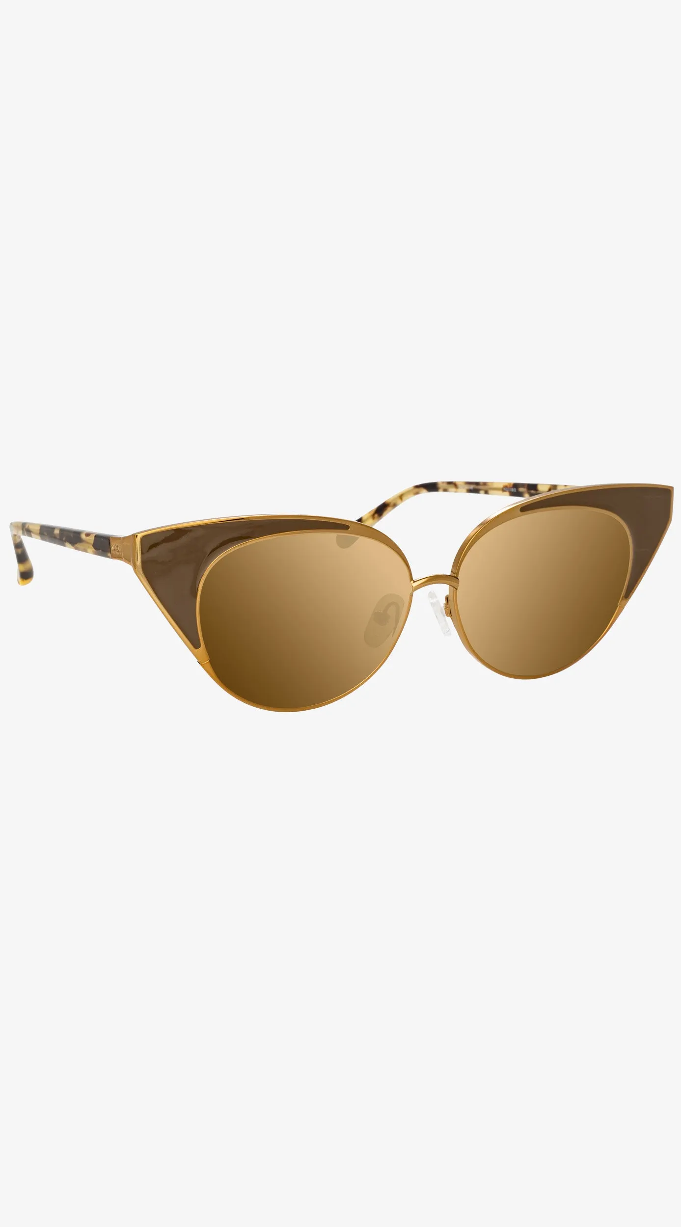 Tortoiseshell Cat-Eye Sunglasses