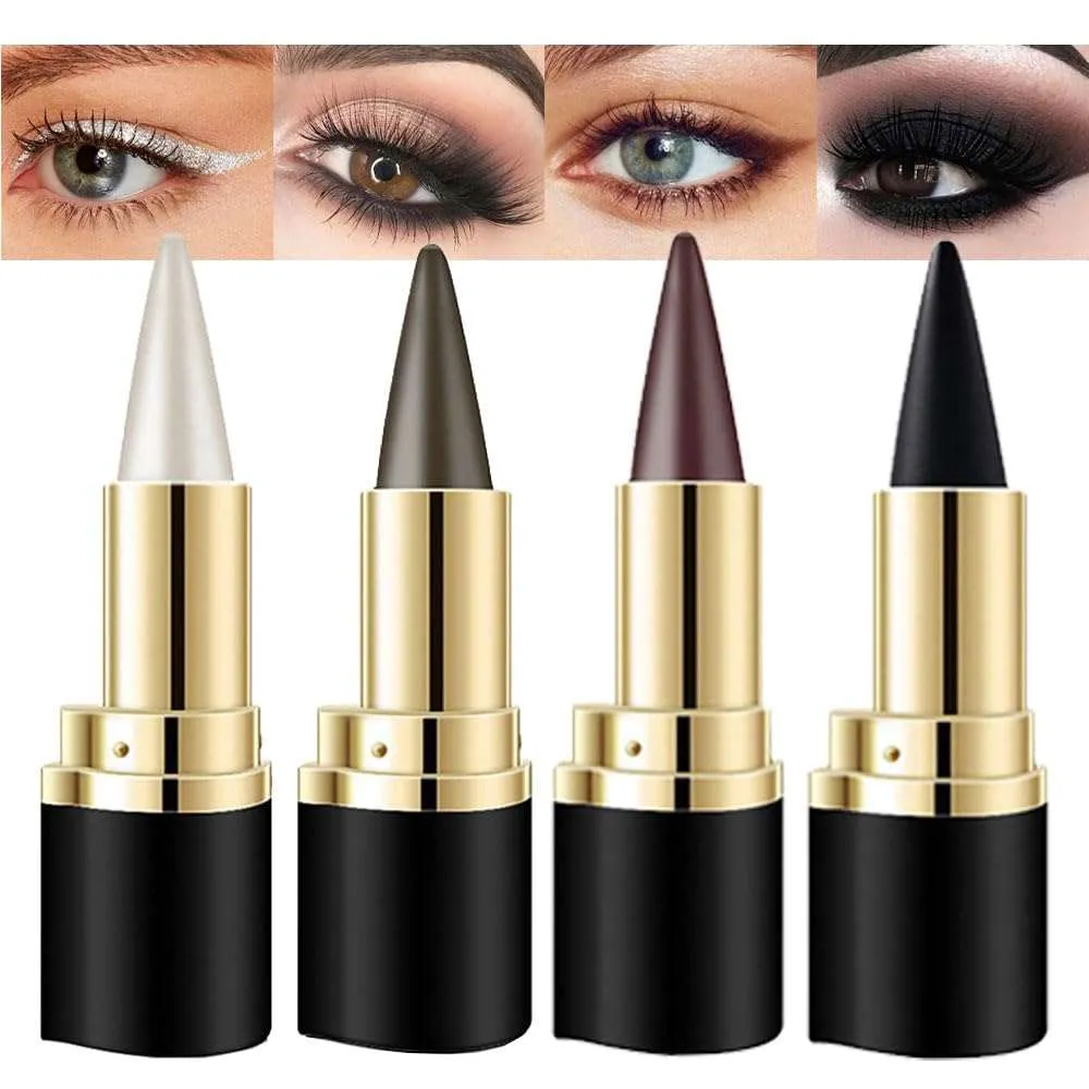 Waterproof Black & Brown Gel Eyeliner Pencil Set - 2pcs